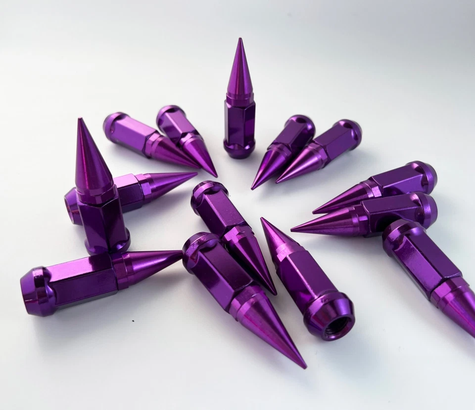 20 tuercas de bellota con espiga púrpura 1/2-20 para Jeep CJ CJ3 CJ5 CJ5A CJ6 CJ6A CJ7 Foto 2 de 4