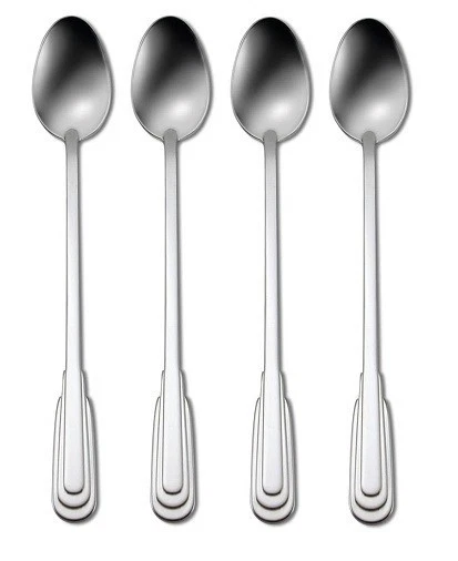 Oneida Cityscape 4 Iced Tea Spoons