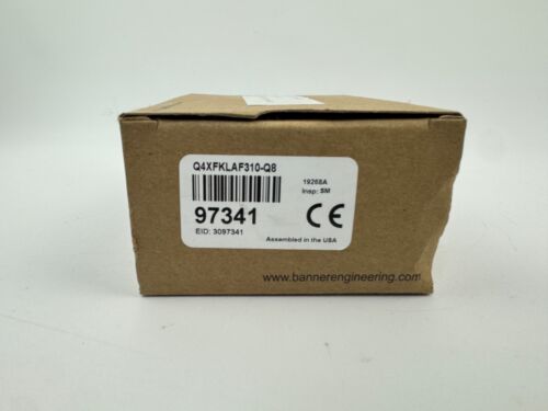 Banner Engineering Q4XFKLAF310-Q8 Q4X Series Laser Distance Sensor