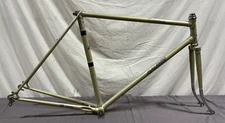 Vintage 1980s Raleigh Criterium 52cm C-C Lugged Hi-Ten Road Frame/Fork CLEAN
