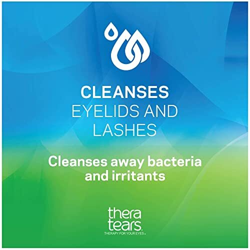 TheraTears SteriLid Eyelid Cleanser 2 Fl Oz Hypochlorous Acid Eye Wash