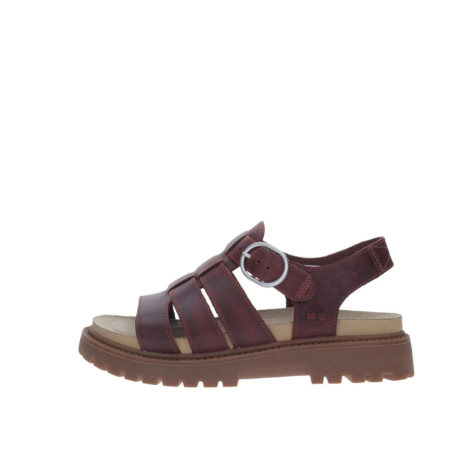 Timberland Sandalo Pelle Donna Rosso Tb0a5zkzeq810