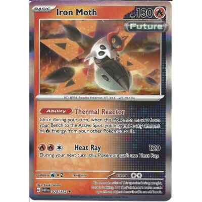 Pokemon Karten Eisenmotte 028/182 Holo Paradox Rift Mint Karten