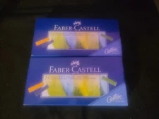 2 Packs Faber-Castell 24ct Soft Pastels...New.. Sealed .Ships Fast