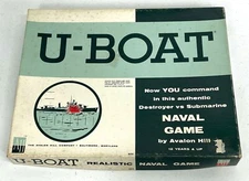 Avalon Hill "U-Boat" Board Game