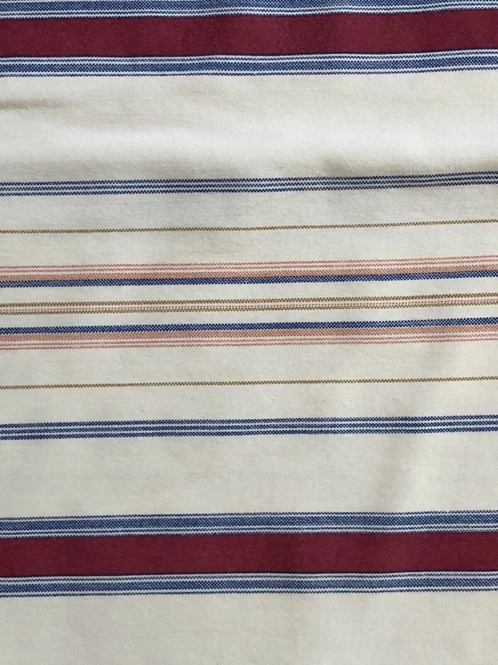 SÁBANA PLANA CHAPS CASABLANCA RAYAS ROJO/AZUL/BRONCEADO/SALMÓN KING Foto 3 de 4