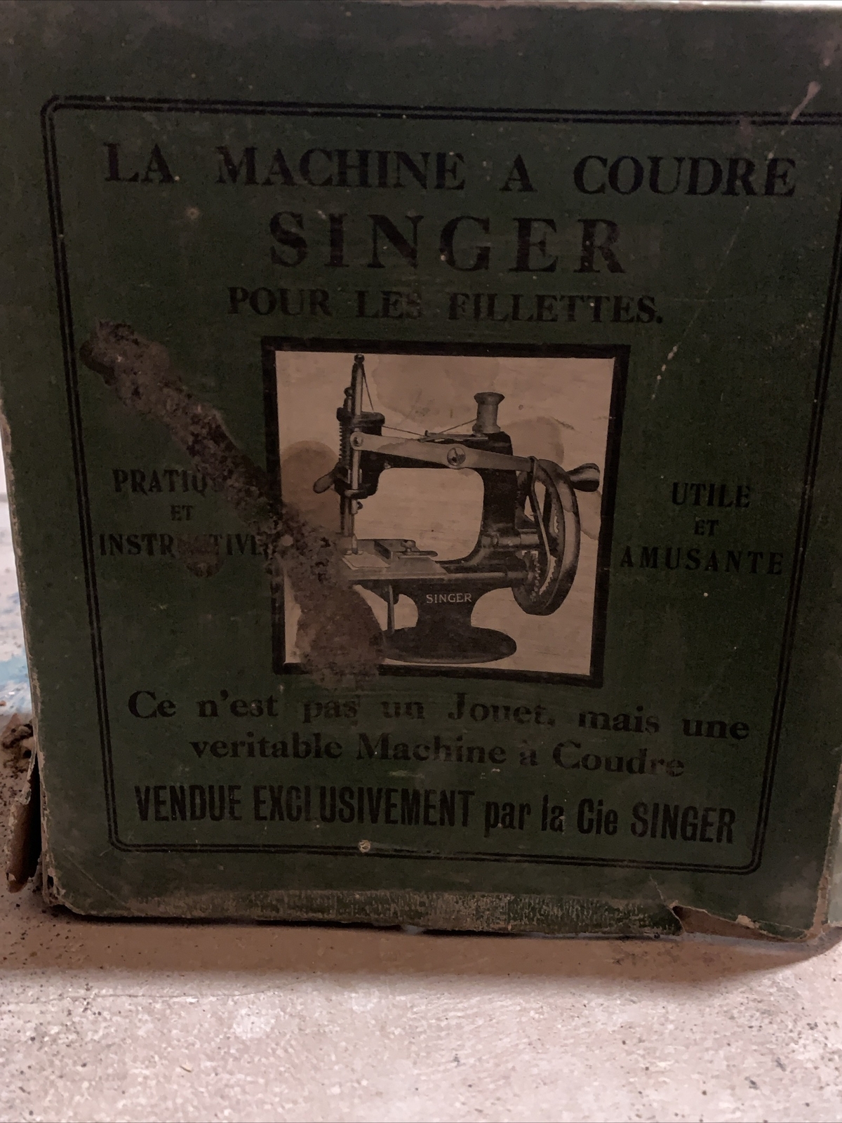 Machine a coudre de cordonnier singer ancienne
