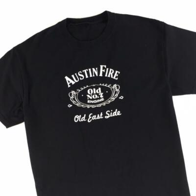Austin Fire Department Engine No 7 Old East Side Medium Shirt AFD