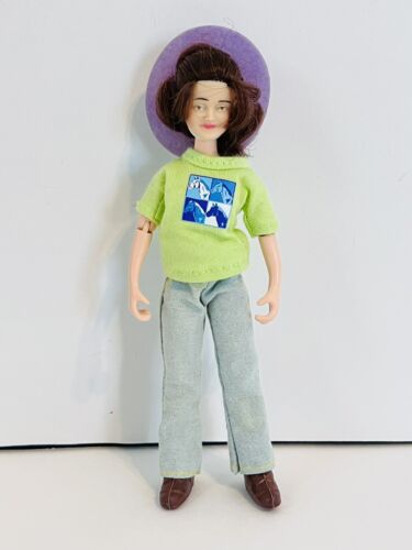 Breyer Vintage Brenda Action Rider Doll Green Horse Shirt Cowboy Hat Boots - Afbeelding 1 van 6