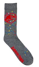 New Jurassic World Men's CHRISTMAS Socks T-Rex Says JURASSIC PARK