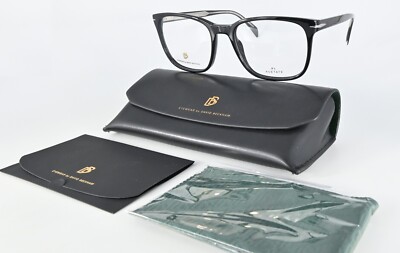 DAVID BECKHAM Brille Modell DB 1083 807 55-19 150 Karree Optic Black Frame +Case