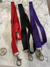 VTG New Lanyard Key Chain ID Holder Multi Colors