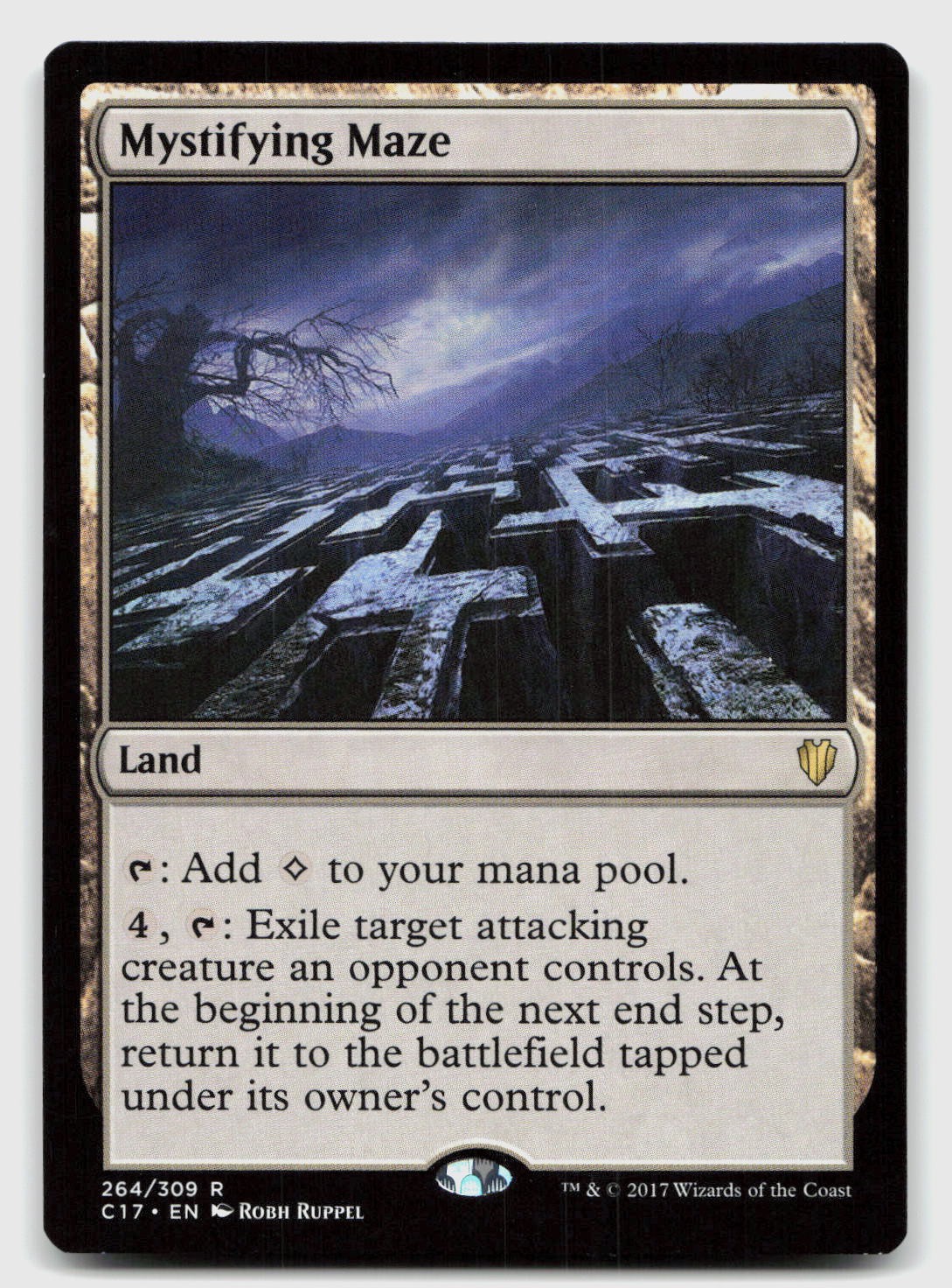 264 MYSTIFYING MAZE R COMMANDER 2017 NM/M