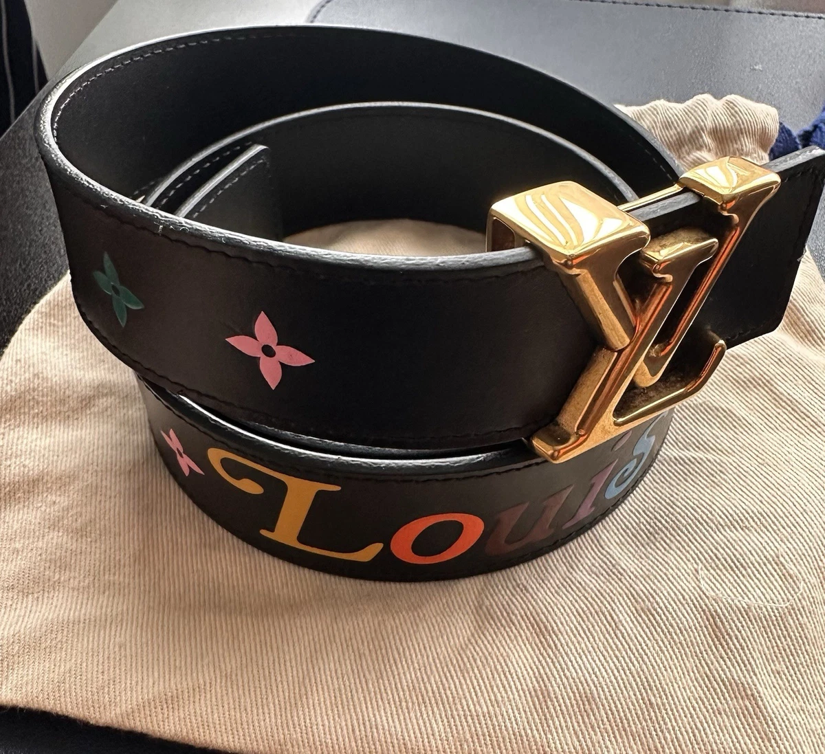 Louis Vuitton Monogram Belt In Women's Belts for sale | eBay