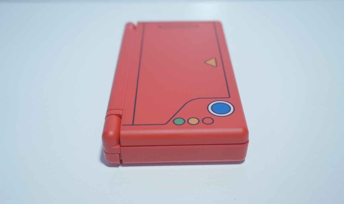 Nintendo DS Lite Pokemon Pokedex Red Handheld System with Charger