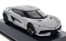 Solido 1/43 - Koenigsegg Gemera Hybrid 2+2 Coupe Grey Diecast Scale Model Car