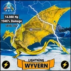 ARK Survival Ascended PC/PS5/XBOX PVE TOP GOLD LIGHTNING WYVERN 💎 1946 Damage