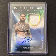 ☕️MK 2026 TOPPS UFC MIDNIGHT RELIC AUTO PA SEAN BRADY