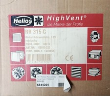 Helios Radial-Rohrventilator RR 315