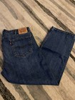 LEVI STRAUSS & CO LEVI'S 505 REGULAR FIT STRAIGHT LEG BLUE JEANS SIZE 40 X 30 — photo 1