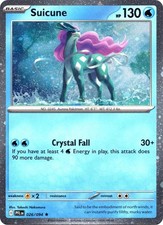 Suicune - 026/094 - Pokemon Phantasmal Flames Cosmos Holo NM