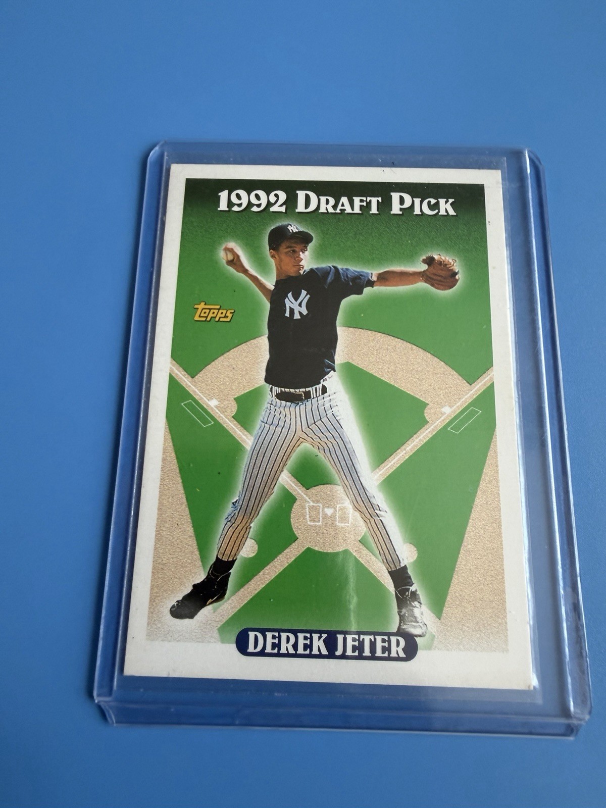 Topps 1993 Topps Derek Jeter New York Yankees 1992 Draft Pick #98