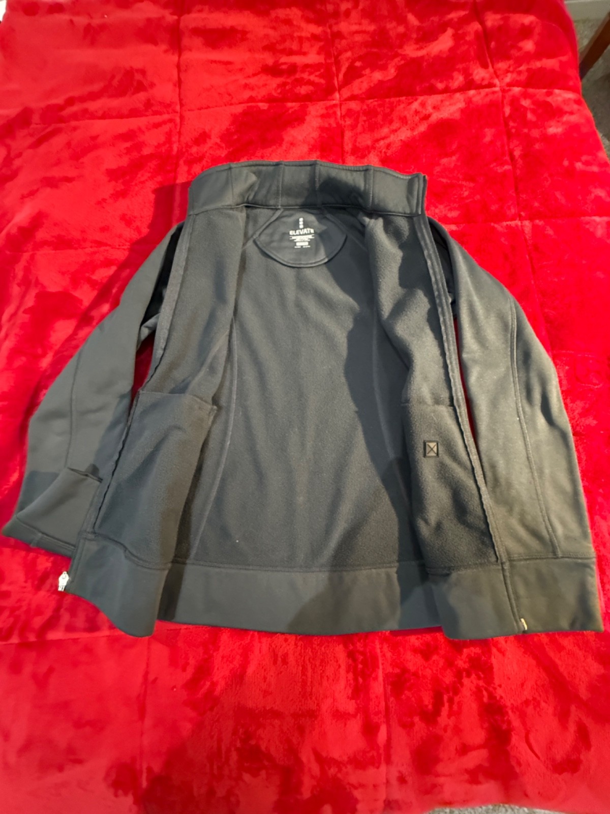 Elevate Grey Softshell Zip Jacket XS - image 2