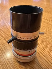 Kern Paillard MACRO SWITAR 50mm f1.4 H16 RX w/Aperture Preset - C Mount Bolex 