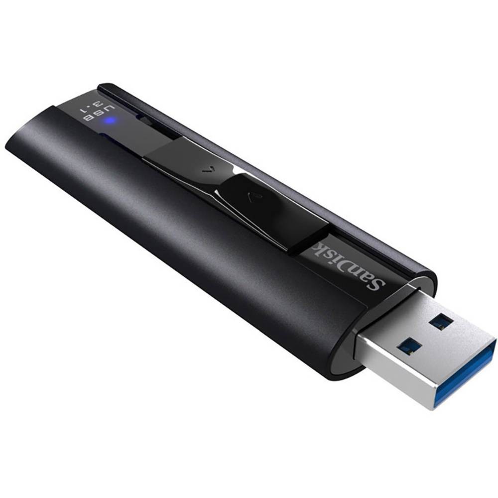 Clé USB 256 Go SanDisk SDCZ880 boîtier aluminium noir haute durabilité