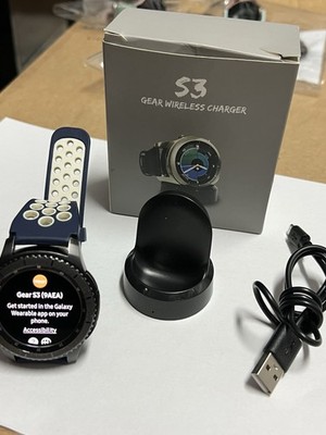 Samsung Gear S3 Frontier 46mm SM-R760 GPS Smartwatch - Black
