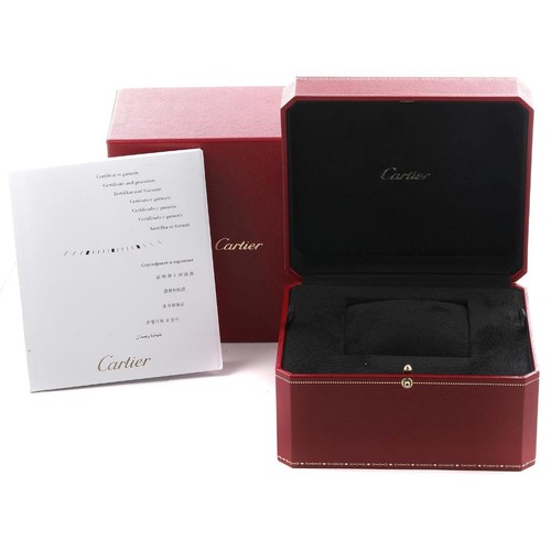 Reloj Cartier Tank MC oro rosa esfera plateada para hombre W5330001 caja papeles - Imagen 9 de 9