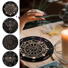 Pendulum Board Set Wooden Dowsing Divination Board Metaphysical Message Board