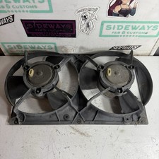 85-91 Porsche 944 Radiator Dual Cooling Fans Shroud Working