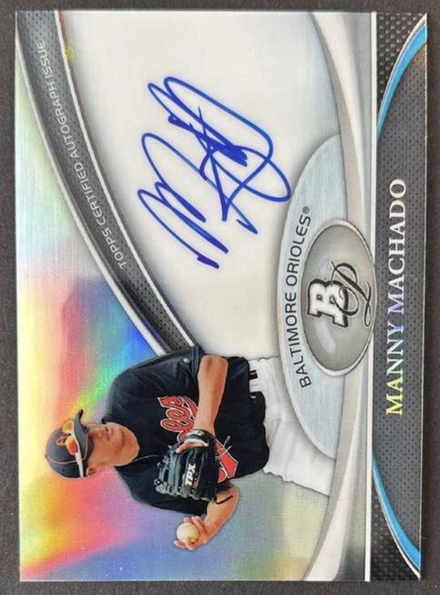Manny Machado Rookie Baseball Trading Cards for sale | eBay