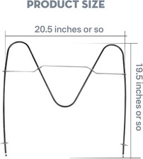 Bake Element DG47-00038B for Samsung Range AP5623199 PS4240837