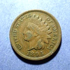 1895 Indian Cent  VF