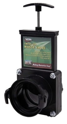 American Motorhome RV 3" Twist On Waste Valve T58