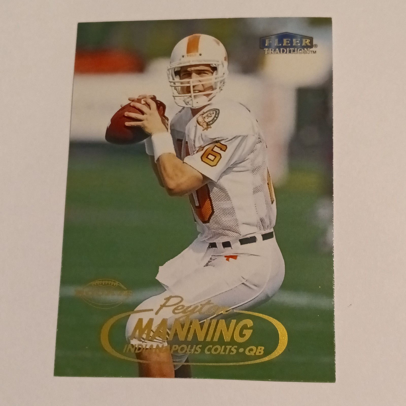 Peyton Manning Fleer Tradition #235 Base