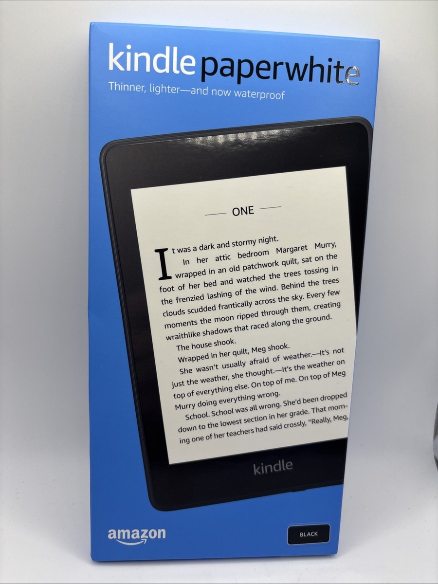 Amazon Kindle Paperwhite (10th Generation) 8GB, Wi-Fi, 6