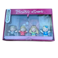 Fisher-Price Little People Collectors Edition Britney Spears Figures - 4pk NEW