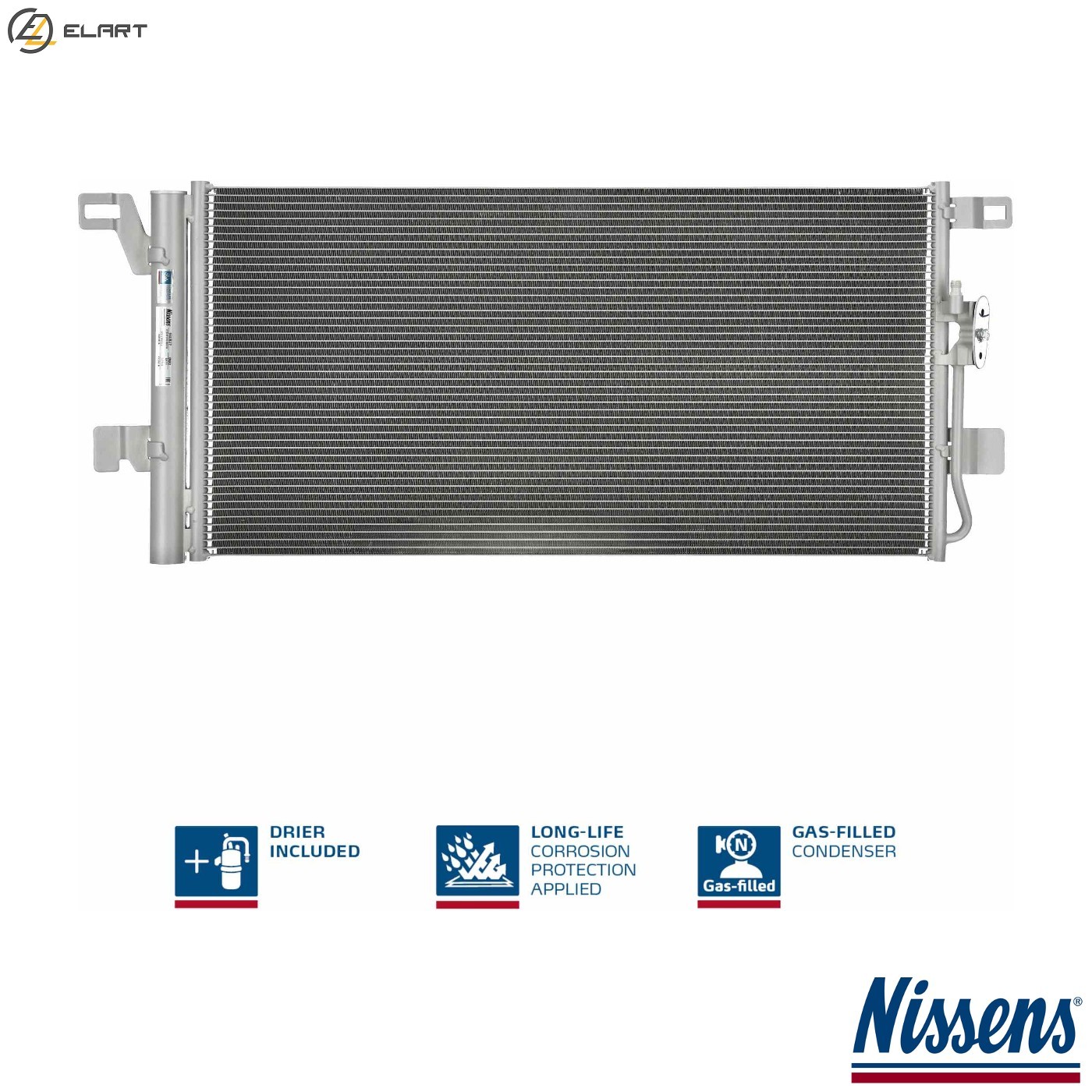 CONDENSER AIR CONDITIONING 940827 FOR AUDI DETA/DESA/DETB/DEUB/DEUA 2.0L 4cyl