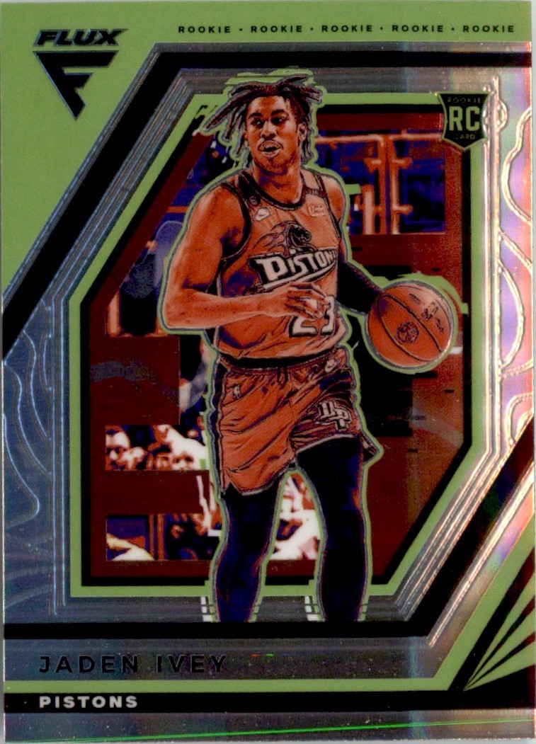 Jaden Ivey 2022-23 Panini Flux RC #214 Detroit Pistons
