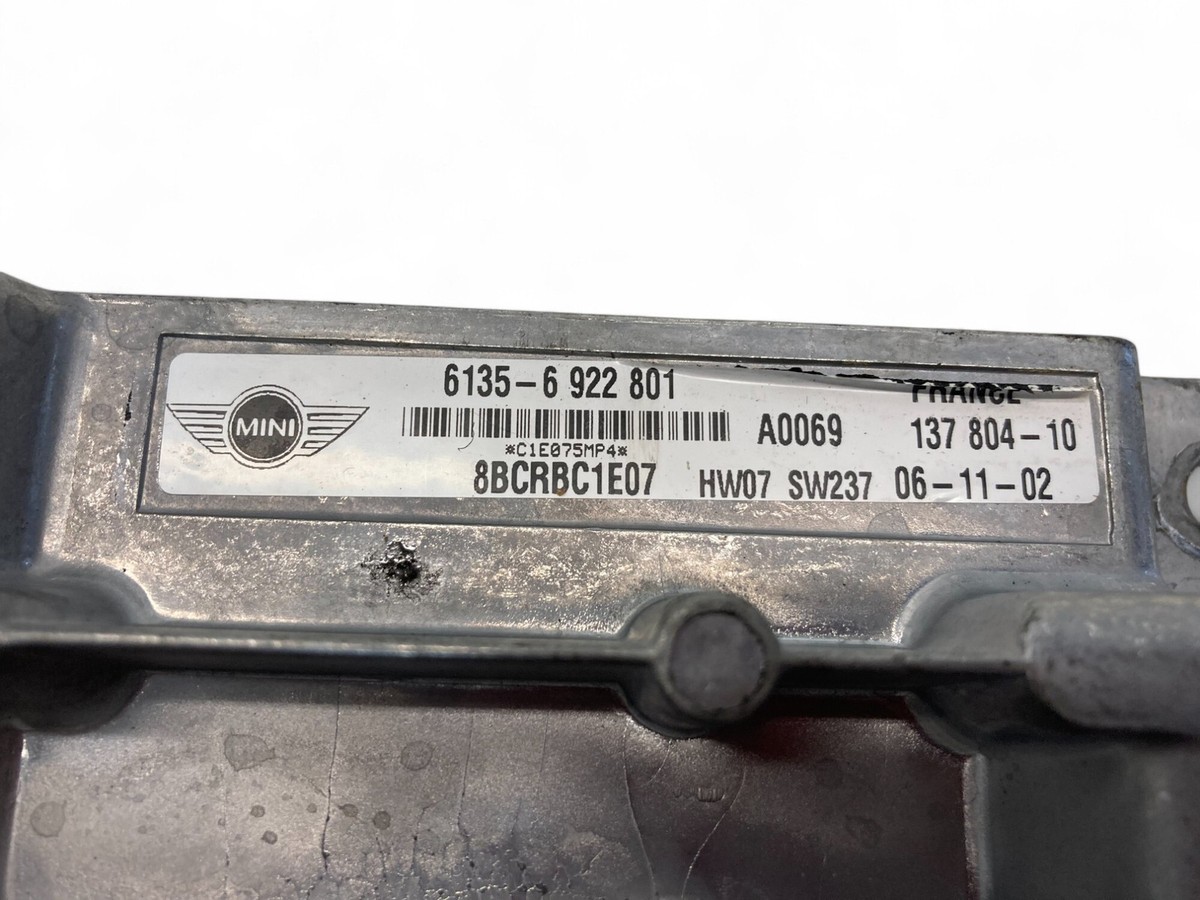 Mini Cooper Body Control Module BCM MT 61356922801 2002-2006 R53