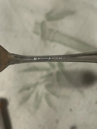 Vintage RW&S Wallace Sterling Silver Dinner Fork Flatware Collectible Tableware