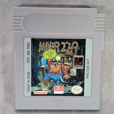 Miner 2049er Nintendo Game Boy DMG-MV-USA Original Authentic Cartridge Case