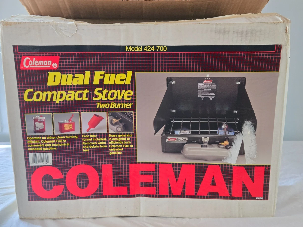 Coleman Dual Fuel Stove 424 for sale | eBay