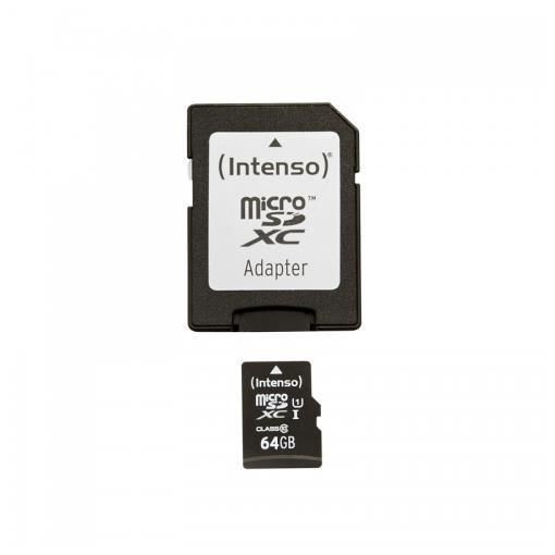 Intenso Scheda Micro Sd Sdxc 64Gb Classe 10 - Immagine 2