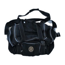 Vintage Kipling XL Black Camera Duffle Bag Bl...
