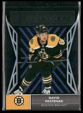2021-22 SPx David Pastrnak Radiance F/X #RFX-13 Boston Bruins