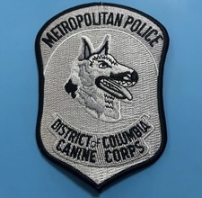 Metropolitan Police District Of Columbia Canine Corps Patch